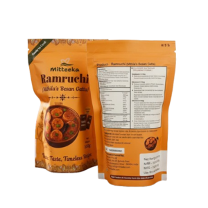 Mitteeka Ramruchi, Traditional Mithila Besan Gatta, Ready to Cook