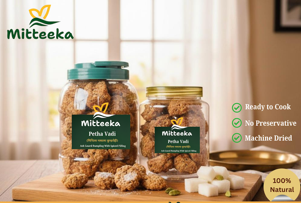 Kohra Badi (Petha Vadi) - (मिथिला मसाला कुम्हरौड़ी)